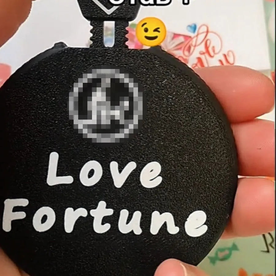 Plastic date night game gift in a 10 x 12cm bag, available in black and white, purple white, and customised colours