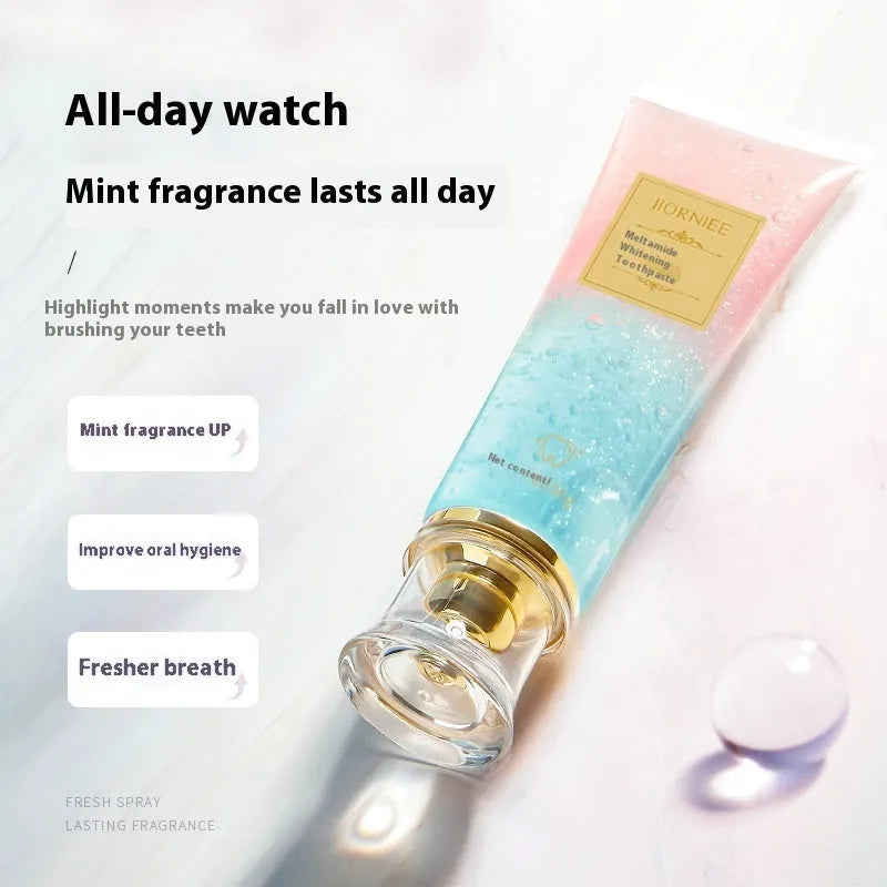 100g nicotinamide dazzling white toothpaste tube for adult oral cavity cleaning and whitening