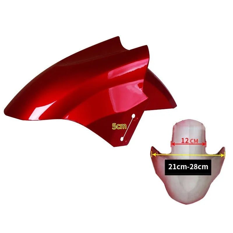 Electric car front wheel fender in ABS material available in large and small sizes with various baking paint colours