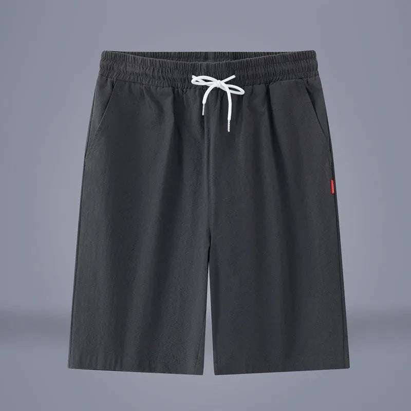Chinese style solid colour cotton linen cropped pants for summer in multiple colour options