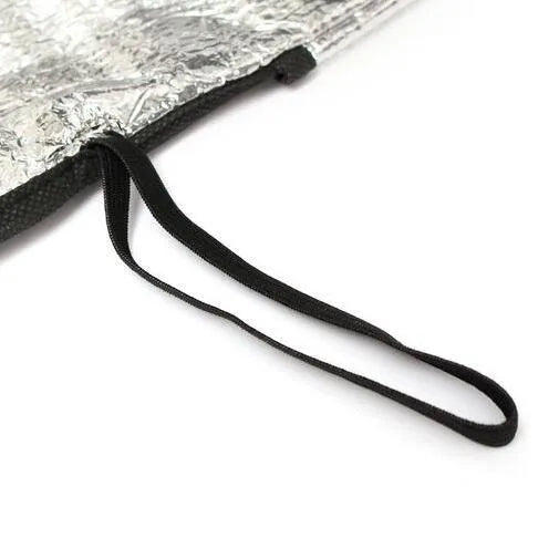 Car windscreen cover on front glass, shielding against snow, frost, ice, rain, and sun