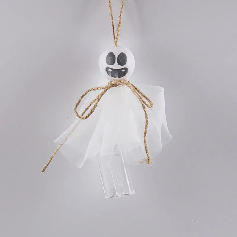 Halloween ghost LED lighting chain with colourful lights for venue decoration