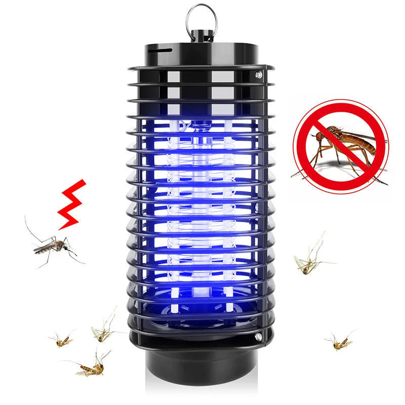 Black Hanging Black King Kong electronic mosquito killer unit on a white background.