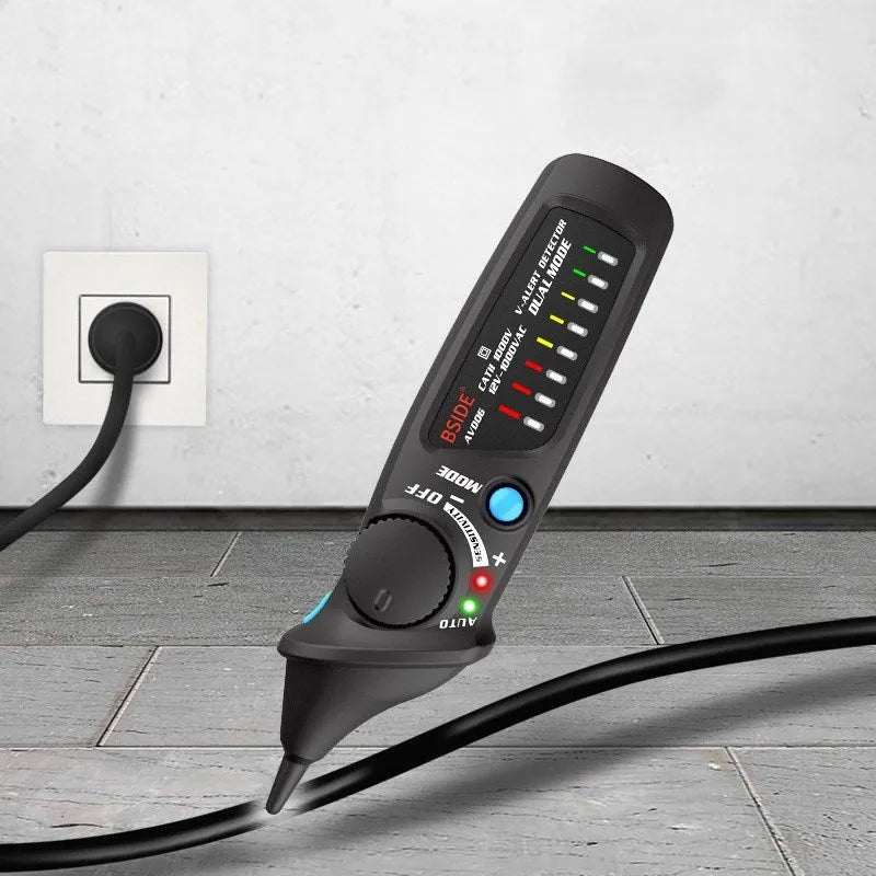 Smart sensor test pencil with round head design for high pressure electrical testing