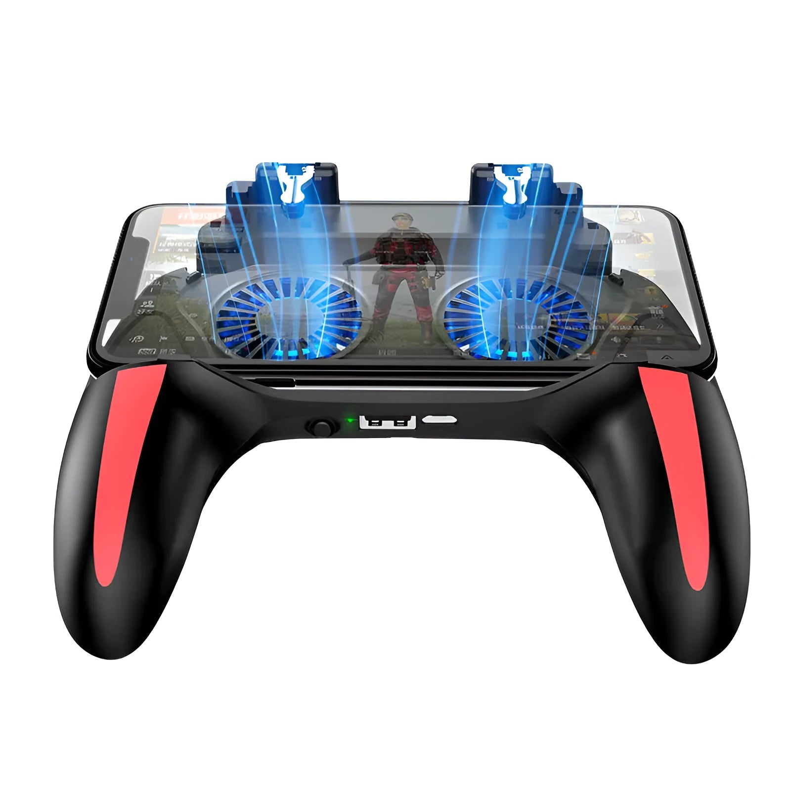 H10 mobile game controller with touch screen interface for 4.7-6.5 inch phones