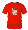 Blank round neck men's T-shirt for DIY custom printing projects on hanger