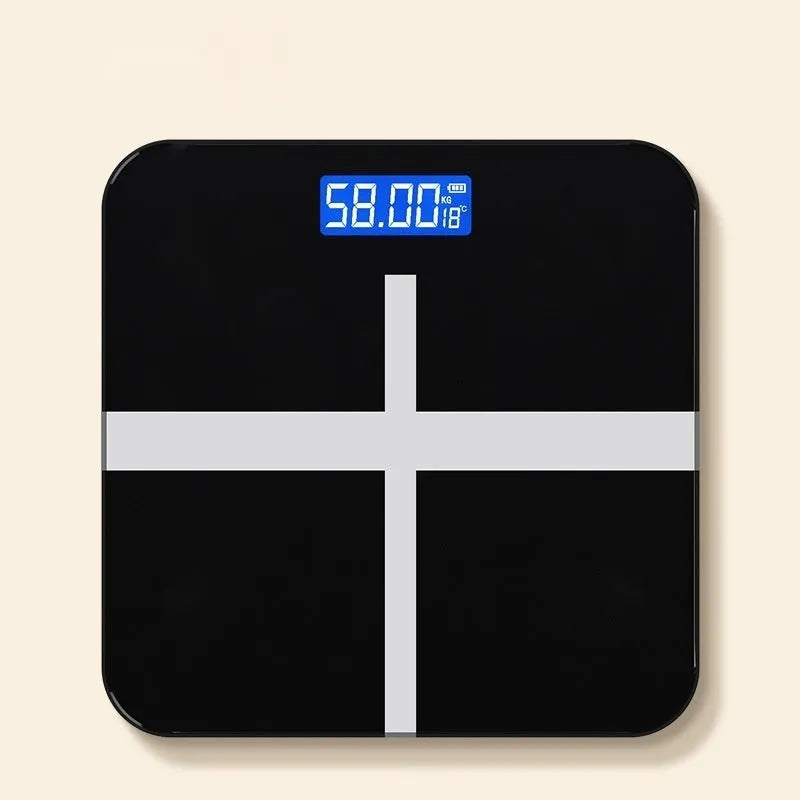 Digital bathroom scale in multiple colours with 26cm platform