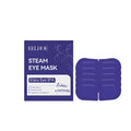 Pack of five self-heating Lutein Steam Eye Mask gel patches for eye care.