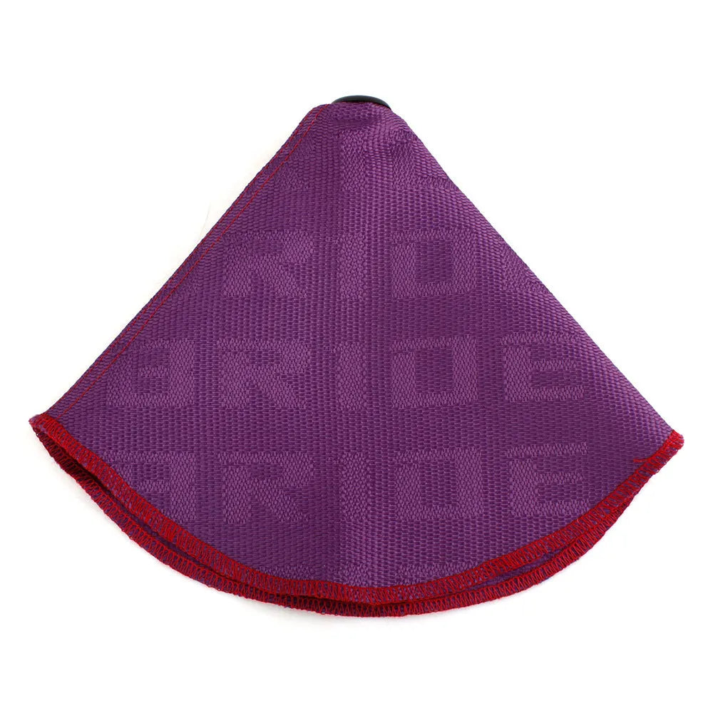 Canvas racing seat dust cover for headgear protection in black, shown next to red and blue options.