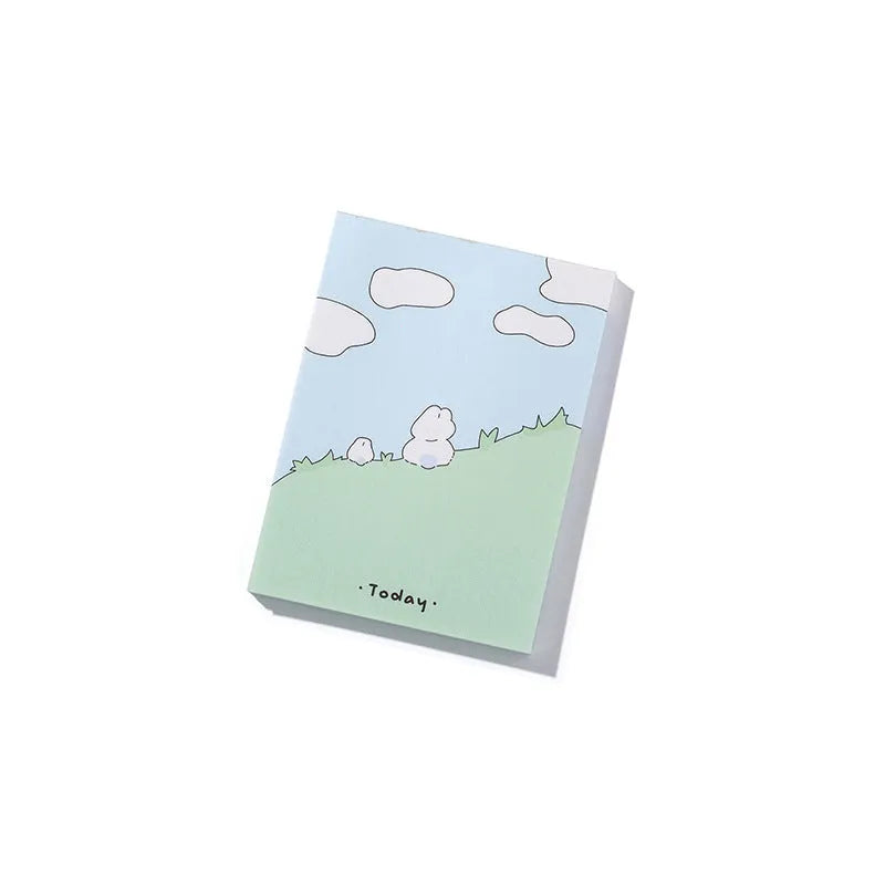 Cute cartoon hand account collage sticky notes in six Heartbeat Delivery Series styles with three size options