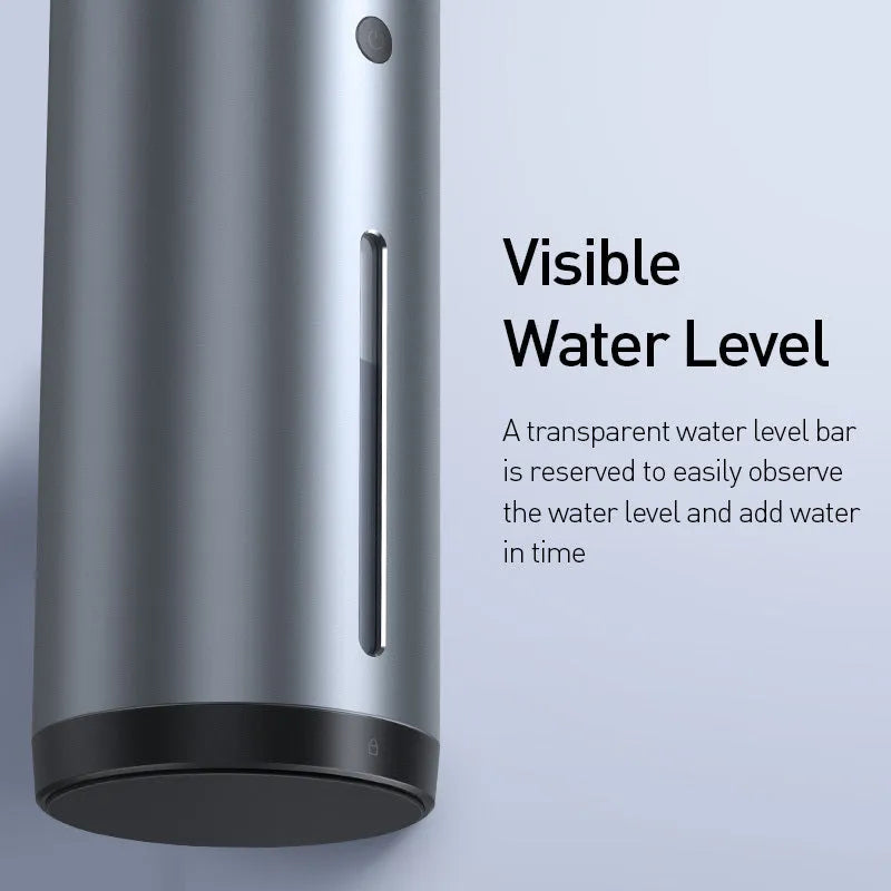 Black car humidifier diffuser with USB cable for vehicle and indoor air quality improvement