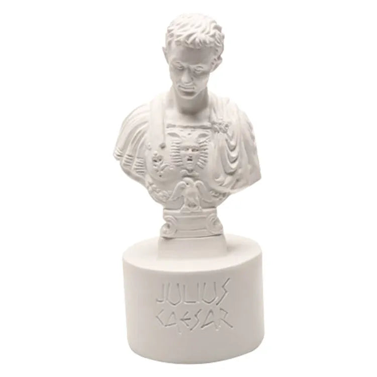 White American creative character pen holder made from synthetic resin for organising writing instruments