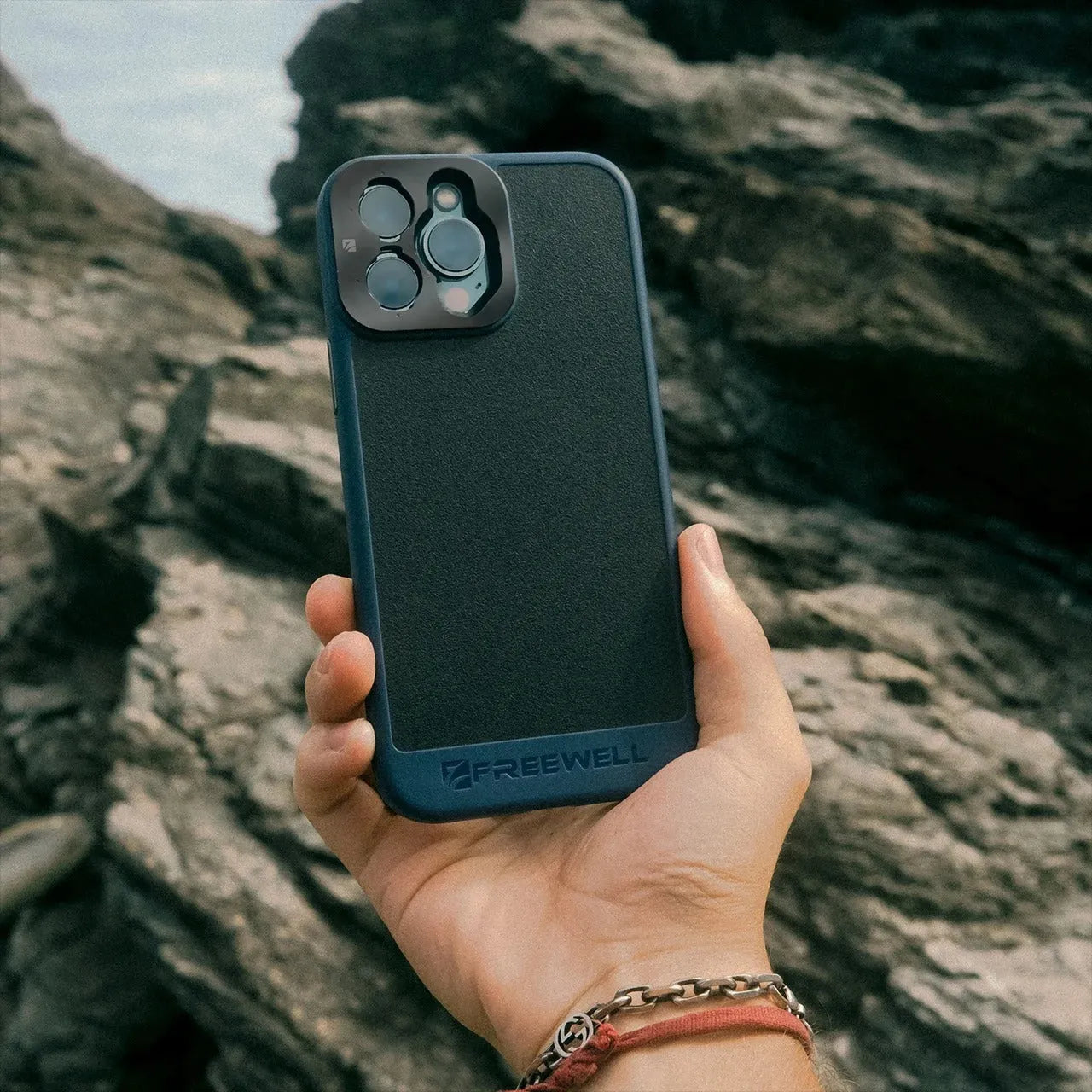 Black iPhone phone case compatible with iPhone 13, 14, and 15 Pro and Pro Max models