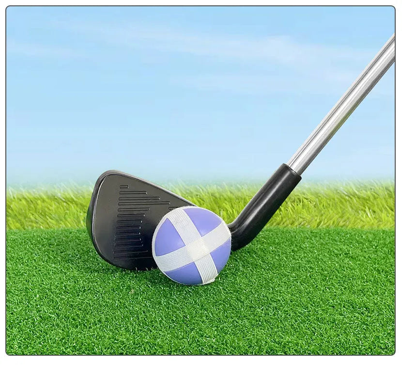 Silver metal golf club set showing adult and children's sizes for outdoor recreation