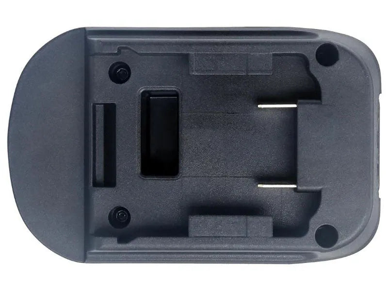 Black Milwaukee to Makita battery adapter measuring 125cm for DM18M to H99F conversion