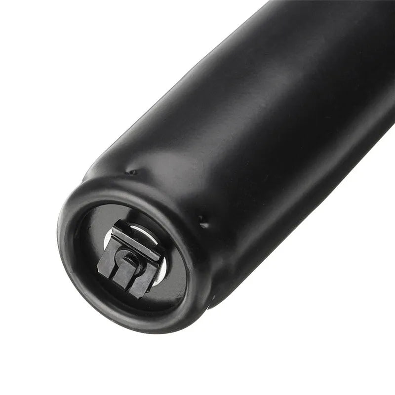Gas spring lift chair assembly unit in black and electroplated finish options