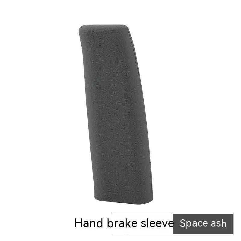 Silicone handbrake sleeve in five colours – black, grey, beige, red and blue – for universal vehicle fit