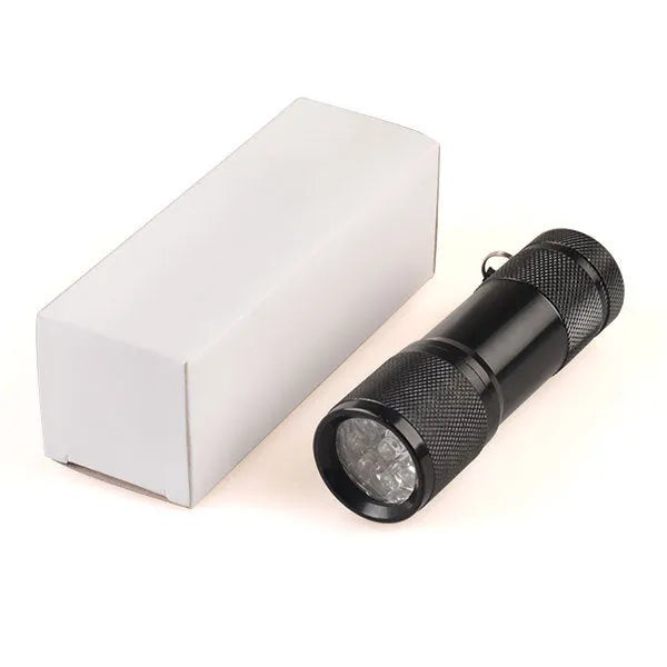Black aluminium alloy Smart Vein Locator device for medical vein illumination.
