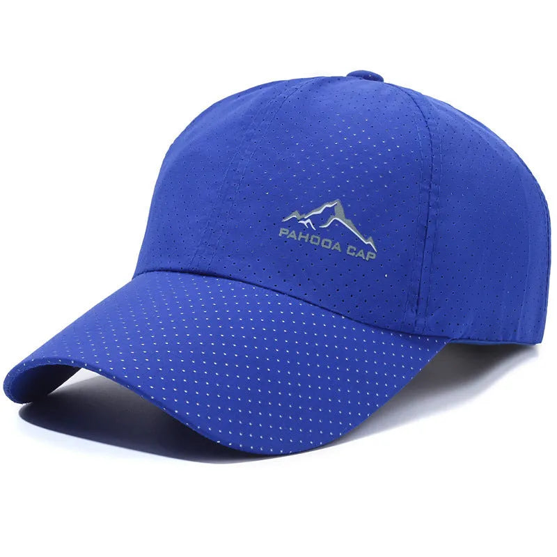 Korean style adjustable baseball cap in Army Green colour with a dome crown for summer sun protection.
