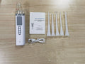 Tonsil stone remover oral cleaning tool set with extractor in milky white