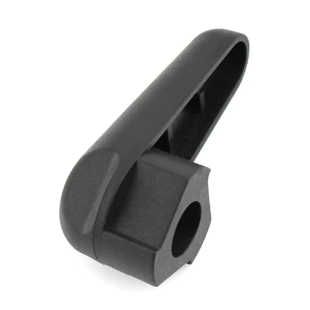 Black nylon adhesive quick release oil cap wrench for BMW R series motorcycles.