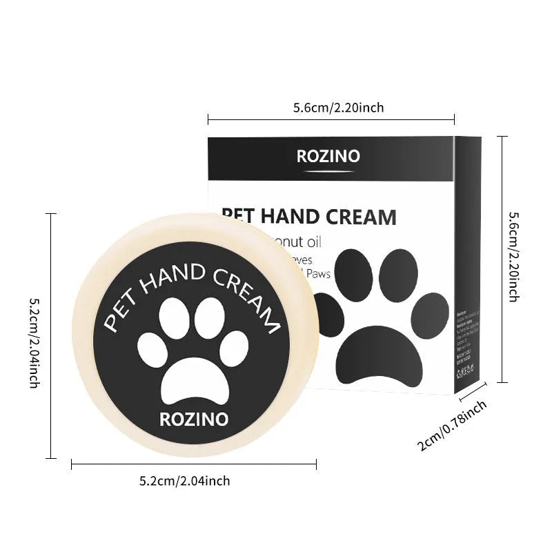 20g tube of pet hand cream with glycerin formula for dog and cat moisturising