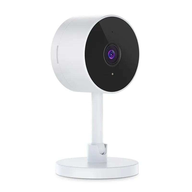 White FLASH FISH SKX10 WiFi home security camera with gun camera design for 1080p HD monitoring