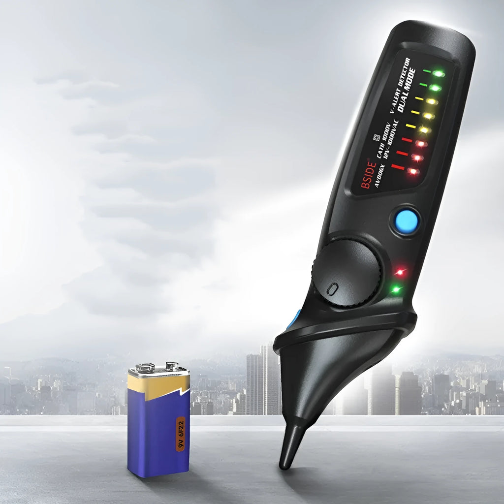 Smart sensor test pencil with round head design for high pressure electrical testing