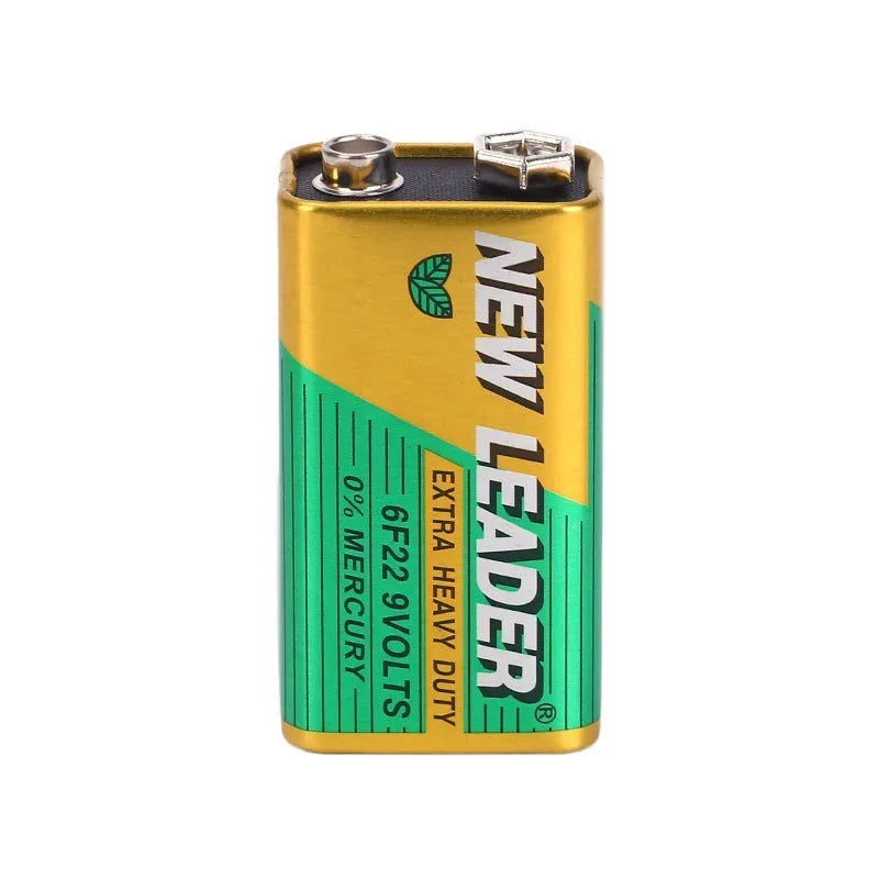 Xinlida brand 9V alkaline battery, model 6F22, for multimeters and wireless microphones.