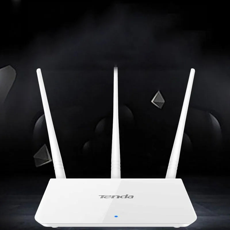 White US style dual-band wireless router with 2.4G and 5G frequency support for broadband connectivity