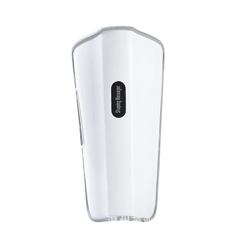 White plastic calf massager with acupoint massage function and Type-C charging port