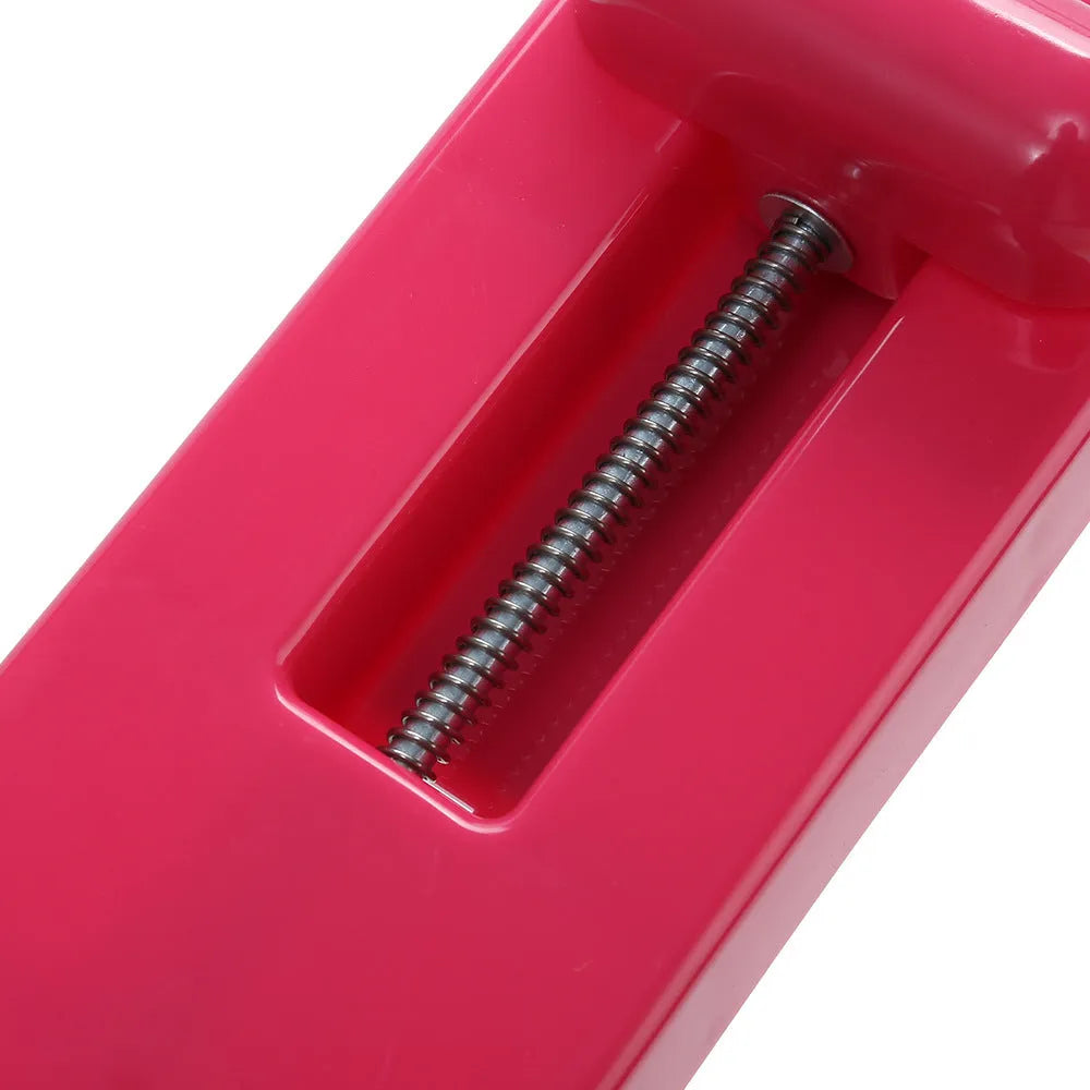 Pink and white ballet foot trainer with rotating shaping device for dancer instep strengthening