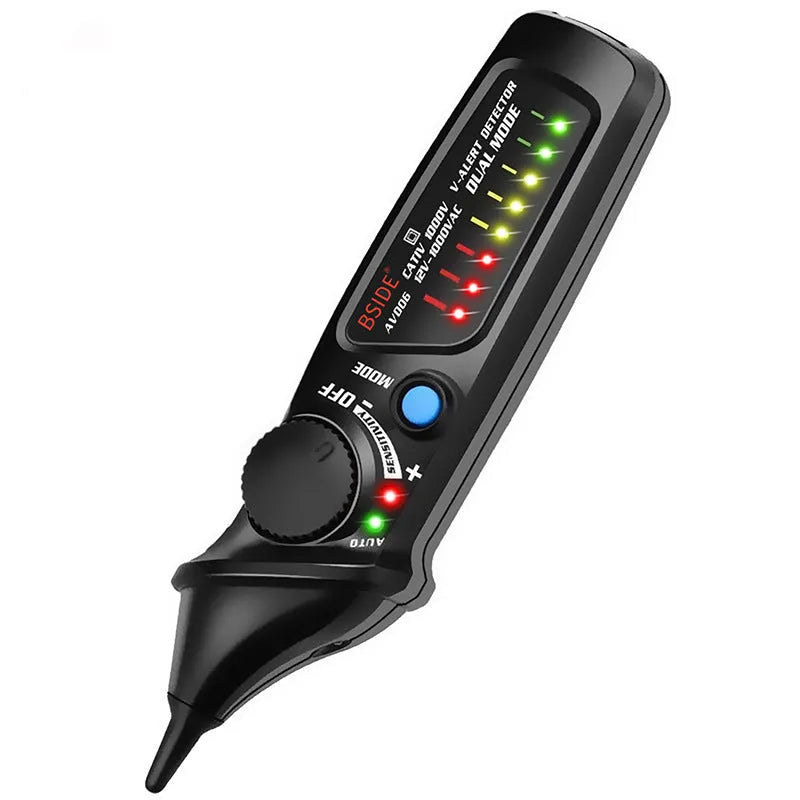 Smart sensor test pencil with round head design for high pressure electrical testing