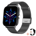 Y13 smart watch with 1.69 inch touch screen, silicone strap, heart rate monitoring and Bluetooth-compatible calling