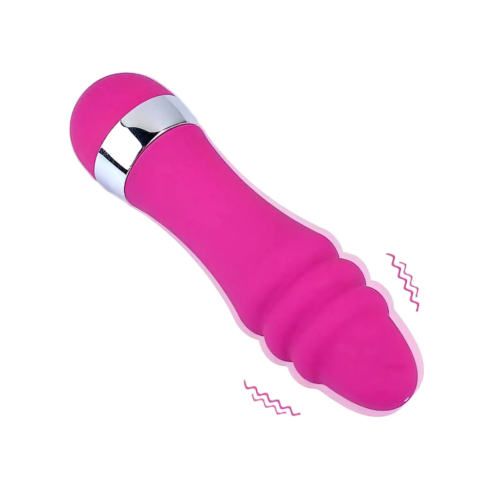 Six styles of mini realistic dildo vibrators for women including vaginal and anal stimulation options