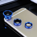 Smartphone fisheye and macro lens kit with universal mounting clip in multiple colours