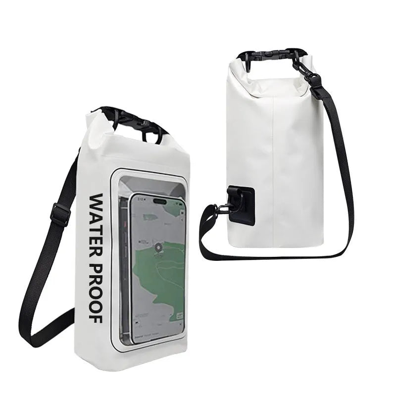 Waterproof crossbody phone bag for swimming and outdoor use in various colours