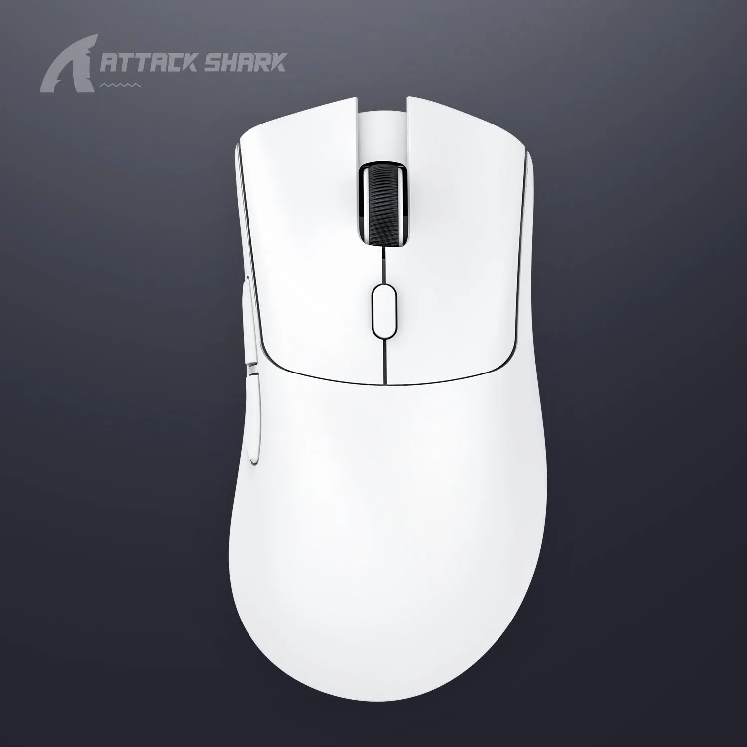 Attack Shark wireless Bluetooth triple-mode mouse in black, white and red colour options
