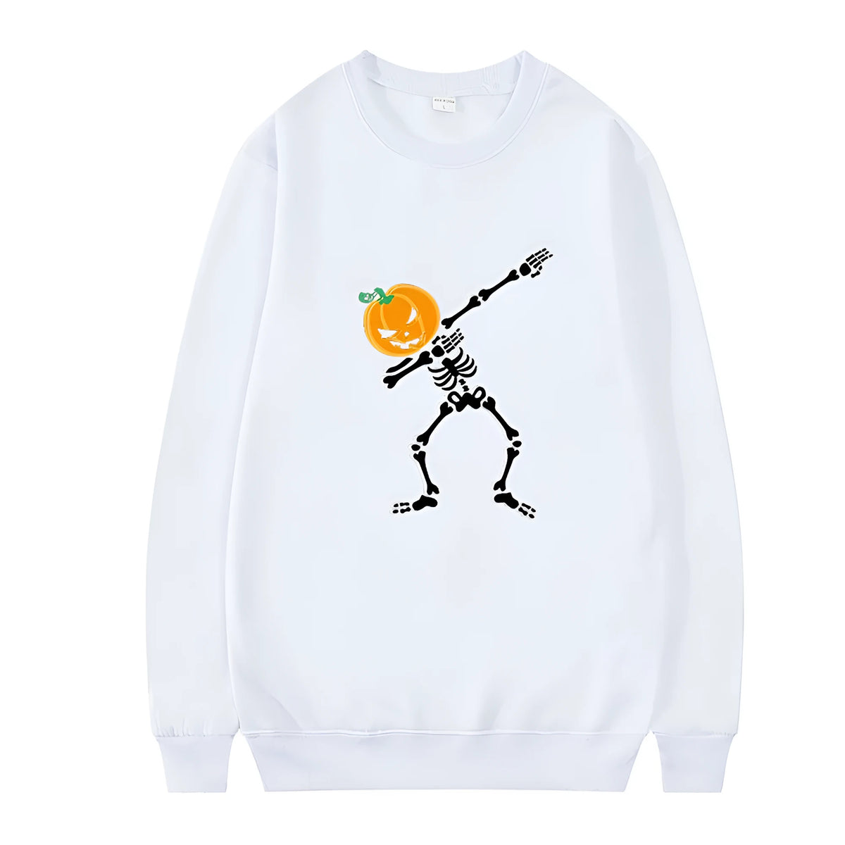 Women's printed cotton crew neck long sleeve top in multiple colours for autumn winter wear
