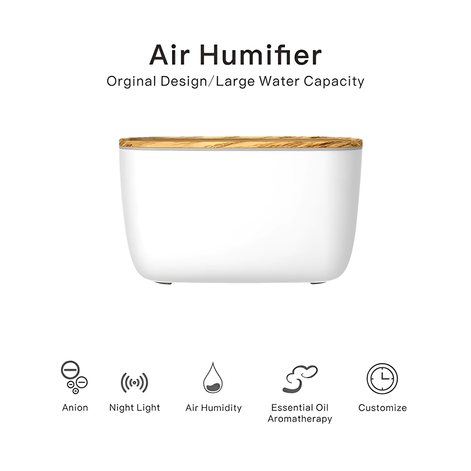 GX-22K household aromatherapy diffuser and humidifier with night light, 1.8L capacity.
