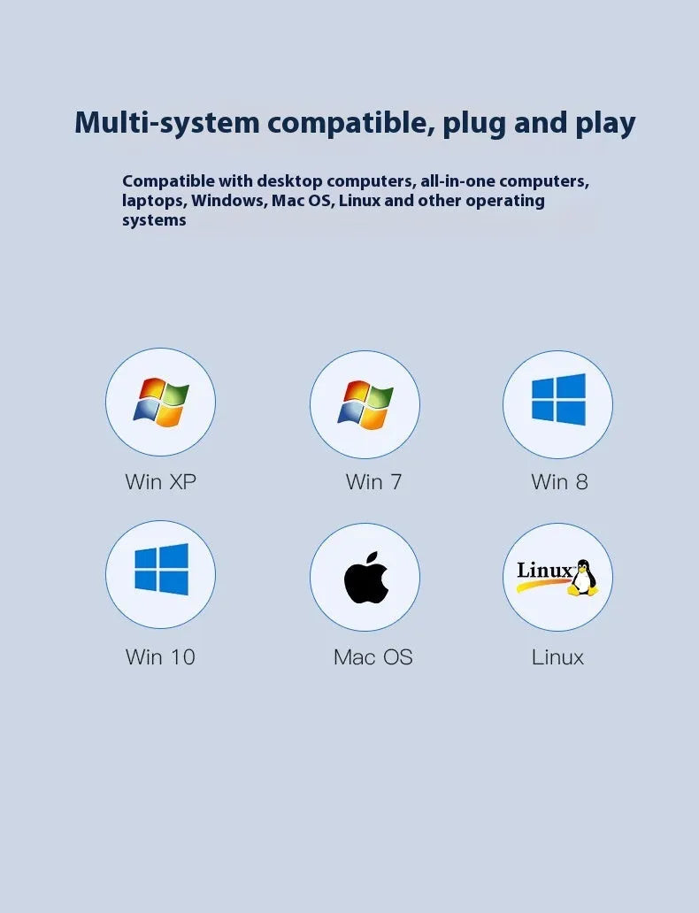 Silver LQT-LH07 7-in-1 USB-C hub and card reader for laptops showing multiple ports.