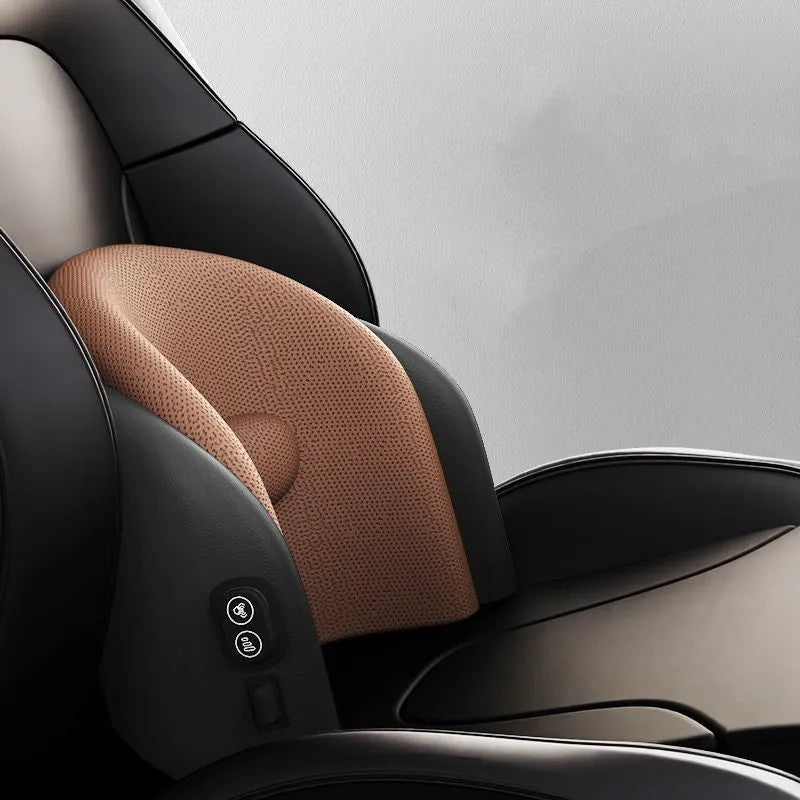 Car seat massage cushion with memory cotton construction in multiple colour options
