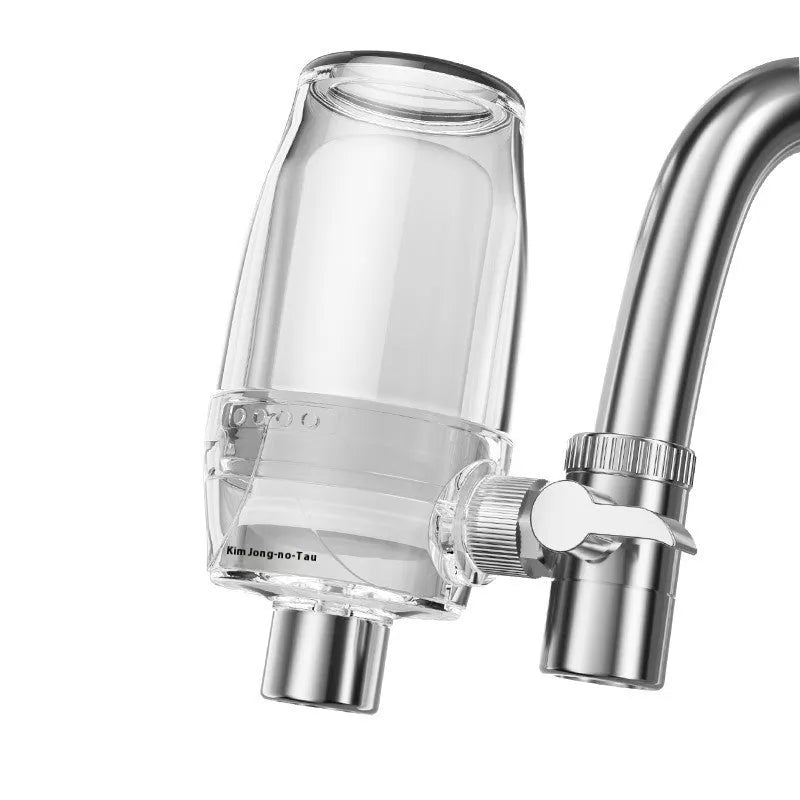 Ceramic water filter element for direct kitchen tap installation
