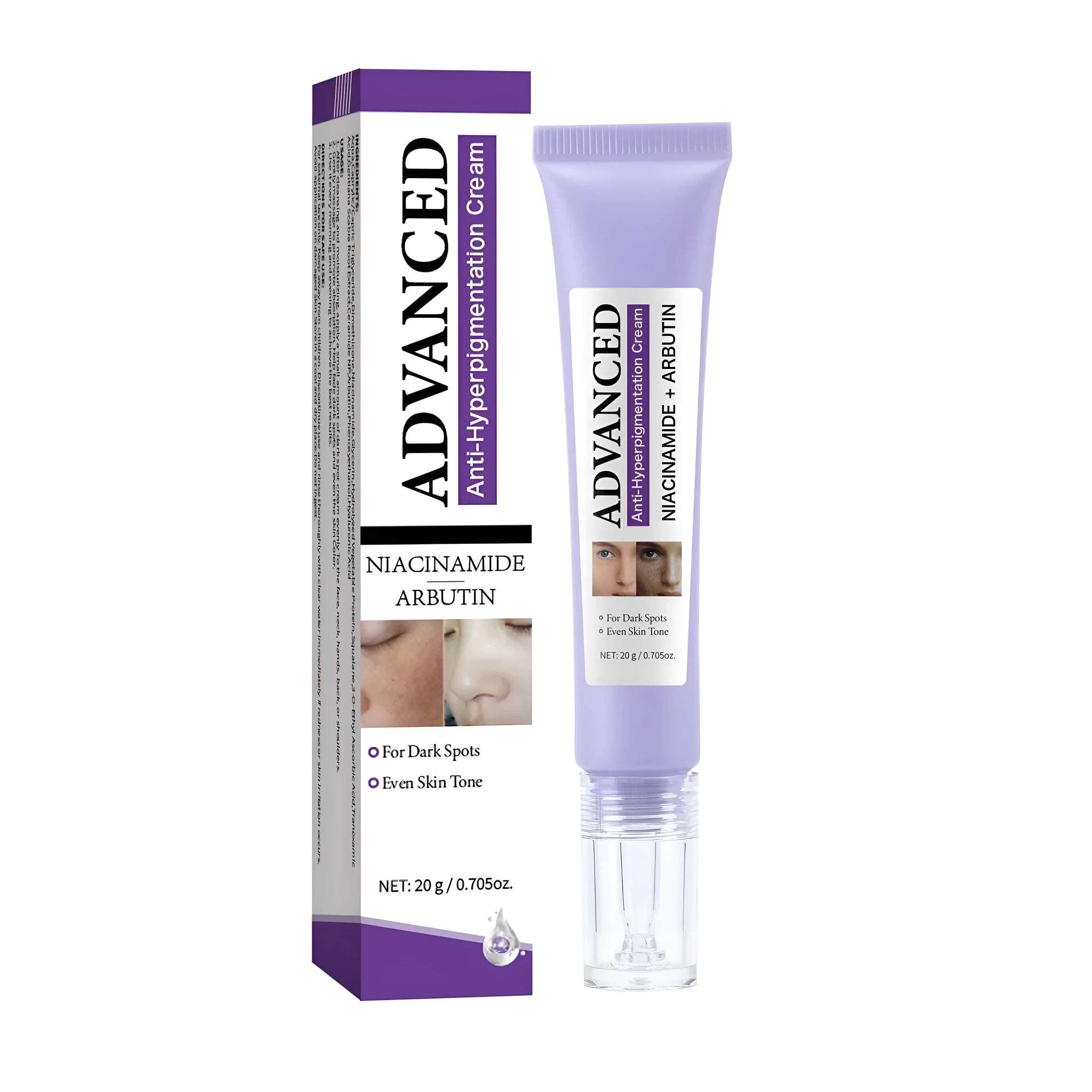 20g anti-pigmentation face cream for women with universal skin type compatibility