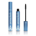 Dual-ended eyelash brush and comb tool for applying eye black makeup