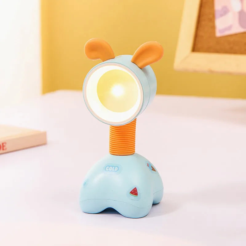 Creative DIY cartoon magnetic desktop night lamp in various colours with adjustable lighting
