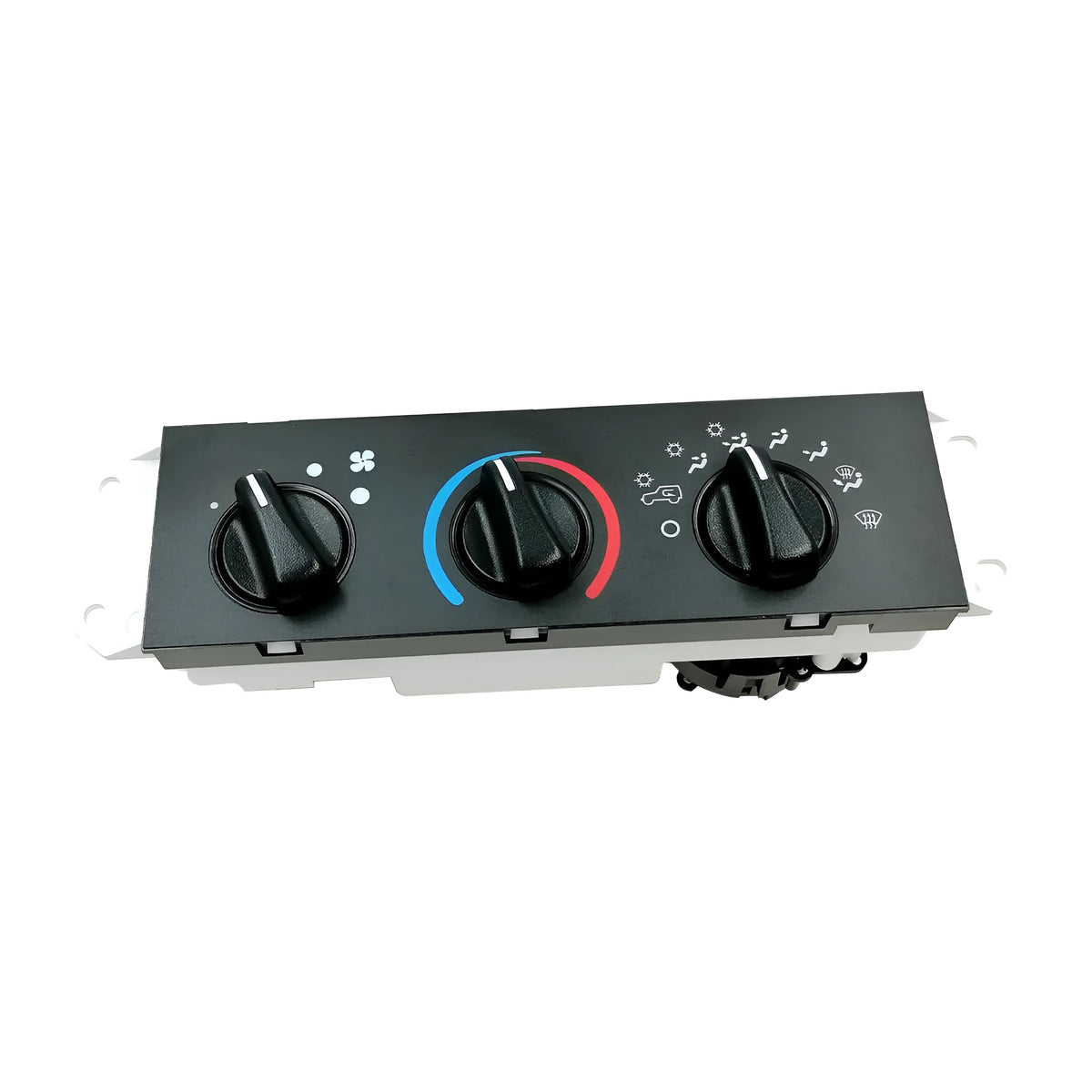 Black automotive air conditioning control panel for Jeep Wrangler 2005-2006 model