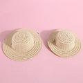 Handmade adjustable bowknot paper pet hat for dogs and cats in cartoon style
