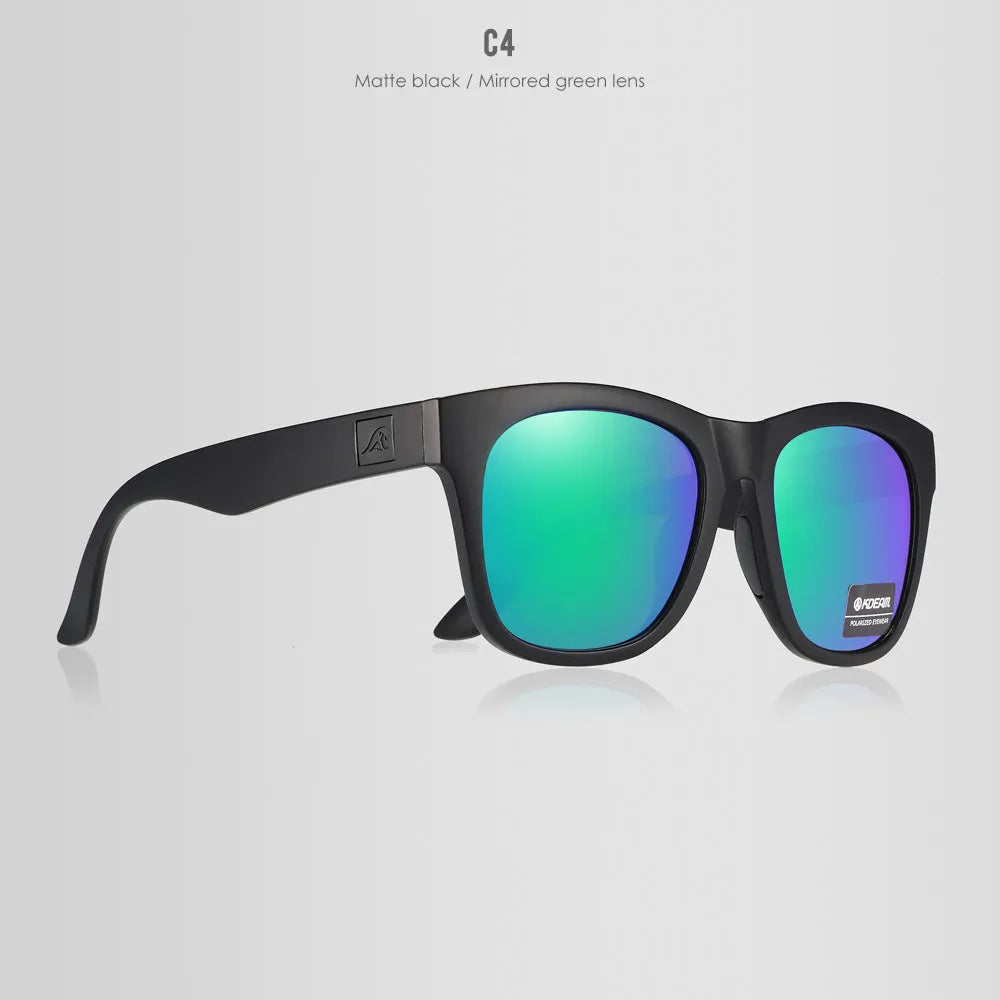 Polarised sunglasses with TAC lenses and PC frame in colour option C2.