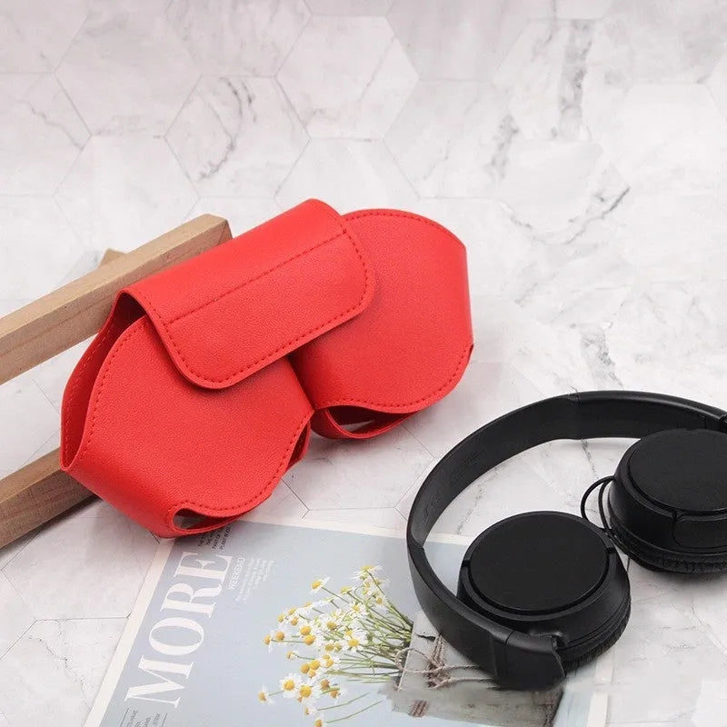 PU leather protective case for AirPods Max headphones in multiple colours.